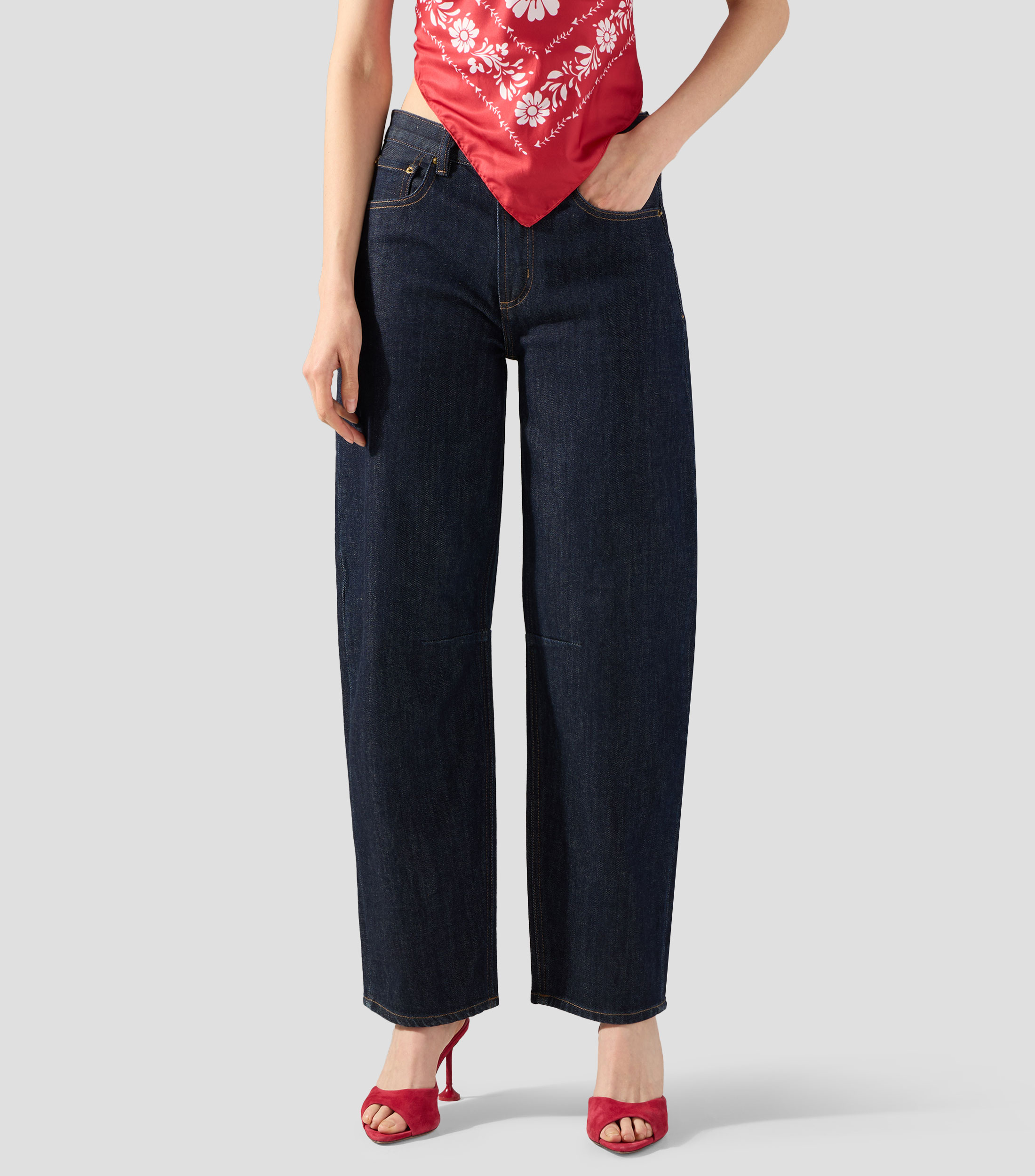 Jeans de corte regular Mujer